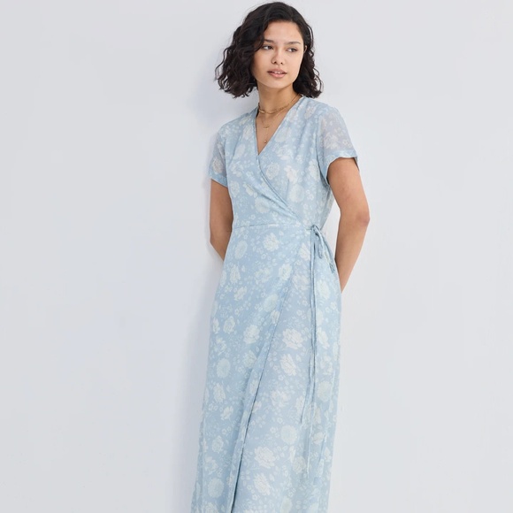 Maxi Wrap Dress - Picture 1 of 10